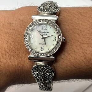 Vintage Silver Precision Watch